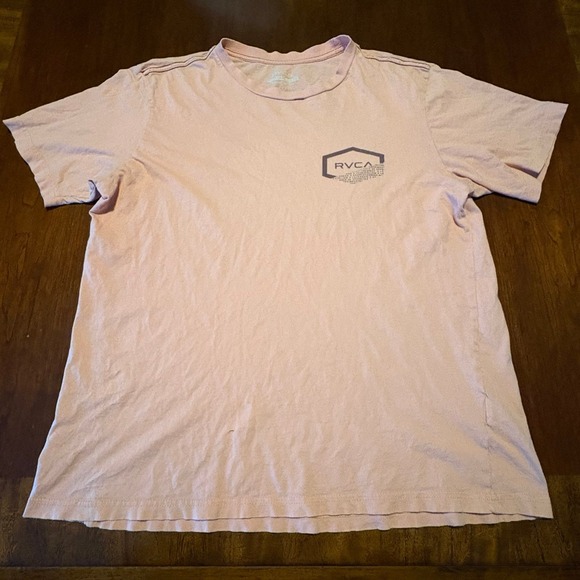 RVCA Other - RVCA Graphic T-Shirt Size Small Pink Tie Dye Back Logo Skate Surf Streetwear Men